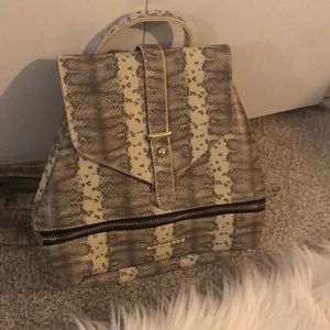 Python backpack purse